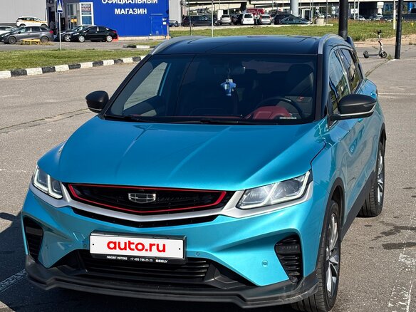 2024 Geely Coolray I, синий, 1870000 рублей - вид 2