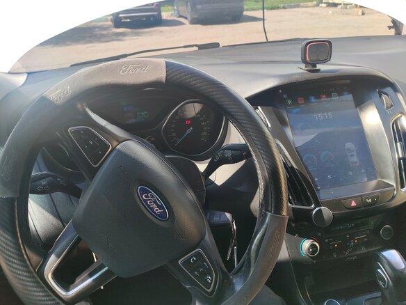 2015 Ford Focus III Рестайлинг, белый, 580000 рублей - вид 7