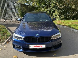 2020 BMW 5 серии 530d xDrive VII (G30/G31/G38), синий, 5100000 рублей, вид 2