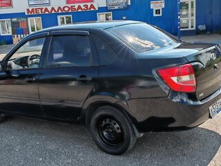2012 Lada (ВАЗ) Granta I, чёрный, 195000 рублей, вид 4