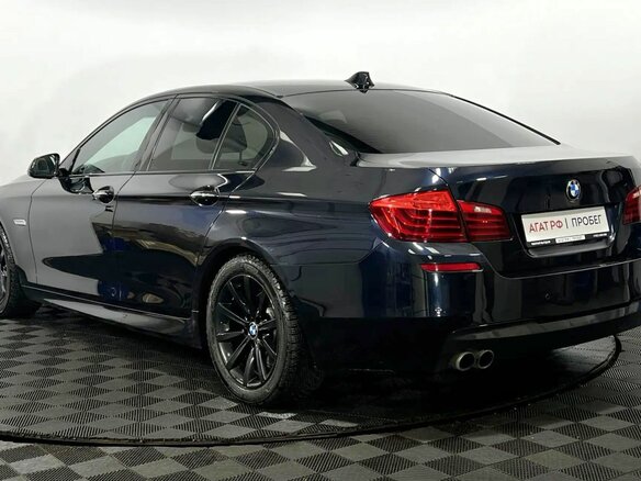 2014 BMW 5 серии 528i xDrive VI (F10/F11/F07) Рестайлинг, чёрный, 1950000 рублей - вид 7