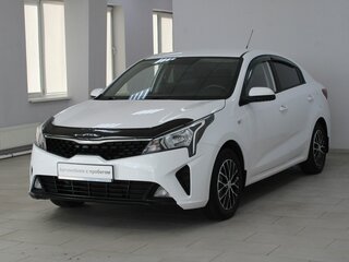 2021 Kia Rio IV Рестайлинг, белый, 1309900 рублей, вид 3