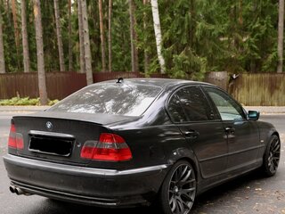 2000 BMW 3 серии 320i IV (E46), чёрный, 580000 рублей, вид 2