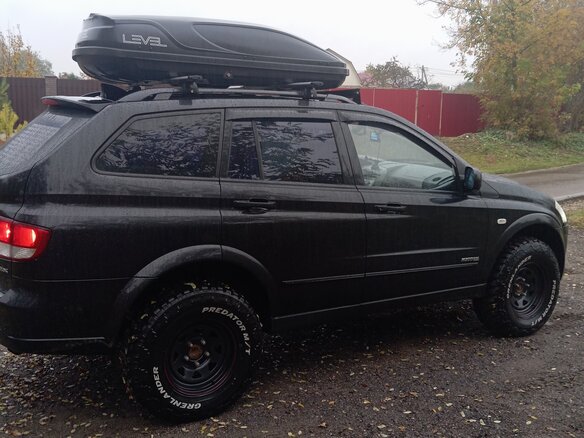 2008 SsangYong Kyron I Рестайлинг, чёрный, 800000 рублей - вид 3