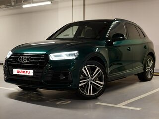 2017 Audi Q5 II (FY), зелёный, 3490000 рублей, вид 1