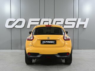 2017 Nissan Juke I Рестайлинг, жёлтый, 1519000 рублей, вид 4