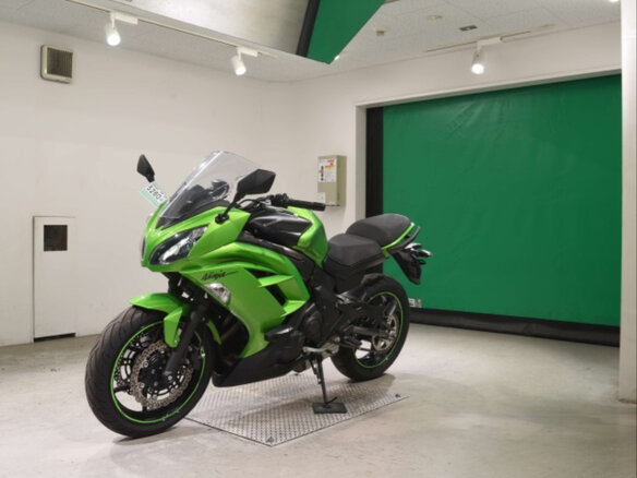 2012 Kawasaki Ninja 650, зелёный, 450000 рублей - вид 3