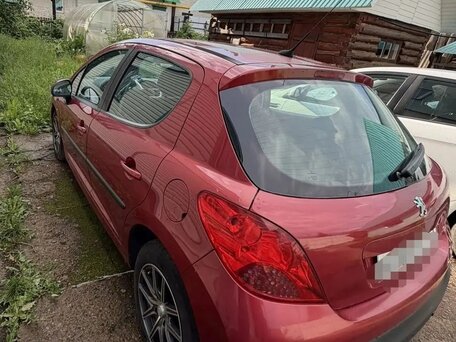 2008 Peugeot 207 I, красный, 430000 рублей, вид 5