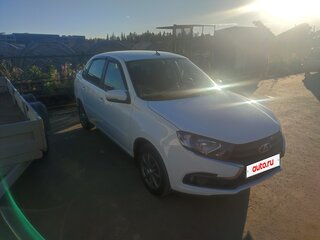 2019 Lada (ВАЗ) Granta I Рестайлинг, белый, 820000 рублей, вид 1