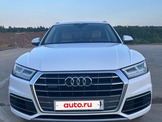 2020 Audi Q5 45 TFSI II (FY), белый, 3150000 рублей, вид 4