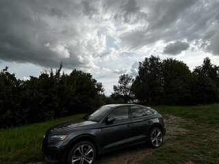 2022 Audi Q5 Sportback 45 TFSI I (FY), серый, 5500000 рублей, вид 2