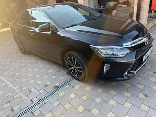 2017 Toyota Camry US Market VII (XV50) Рестайлинг, чёрный, 2750000 рублей, вид 3