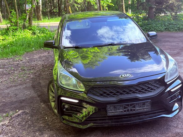 2018 Kia Rio IV, чёрный, 1450000 рублей - вид 1