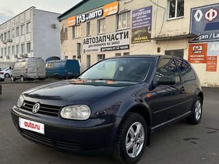 1998 Volkswagen Golf IV, синий, 225000 рублей, вид 1