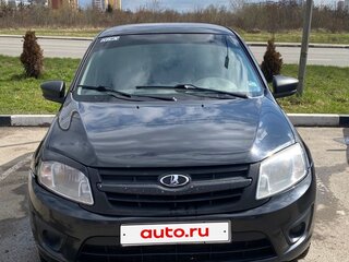 2016 Lada (ВАЗ) Granta I, чёрный, 300000 рублей, вид 1