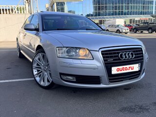 2008 Audi A8 Long II (D3) Рестайлинг 2, серебристый, 1200000 рублей, вид 3