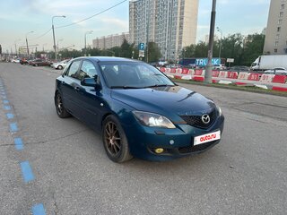 2006 Mazda 3 I (BK) Рестайлинг, синий, 350000 рублей, вид 1