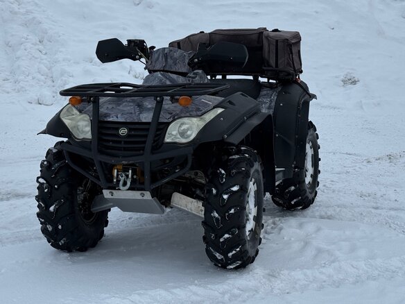 2011 CFMoto CF600-X6, зелёный, 500000 рублей - вид 1