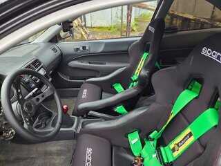 1997 Honda Civic VI, чёрный, 850000 рублей, вид 5