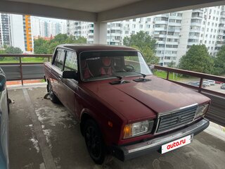 2008 Lada (ВАЗ) 2107, красный, 265000 рублей, вид 5