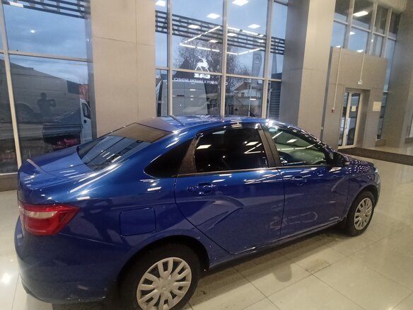 2021 Lada (ВАЗ) Vesta I, синий, 1000000 рублей - вид 4