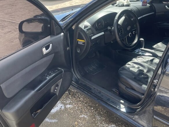 2007 Hyundai Sonata V (NF), синий, 580000 рублей - вид 5
