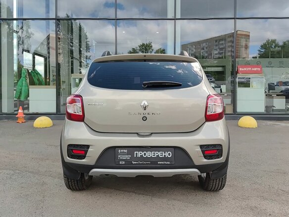 2017 Renault Sandero Stepway II, бежевый - вид 5
