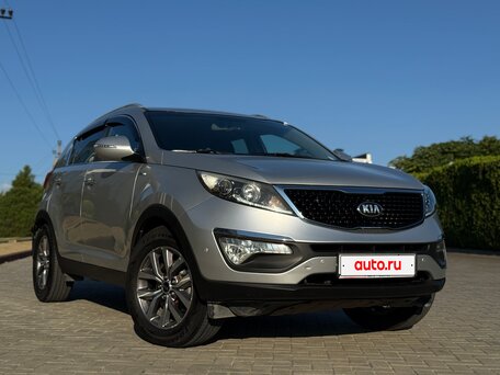 2014 Kia Sportage III Рестайлинг, серебристый, вид 4