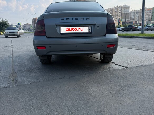 2011 Lada (ВАЗ) Priora I, серый, 300000 рублей - вид 6