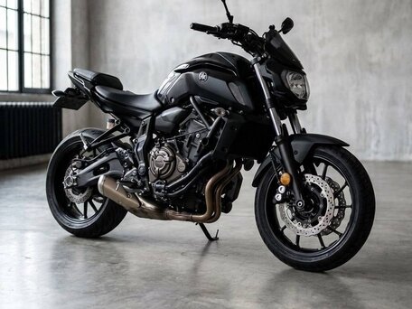 2020 Yamaha MT-07 (FZ-07), чёрный, 790000 рублей, вид 3