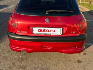 2004 Peugeot 206, красный, 240000 рублей, вид 5