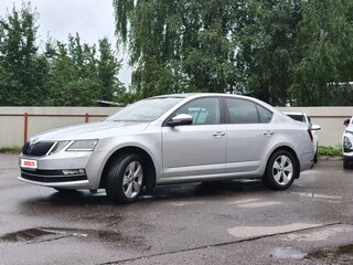2019 Skoda Octavia III (A7) Рестайлинг, серебристый, 1370000 рублей, вид 4