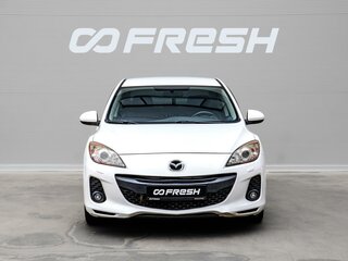 2012 Mazda 3 II (BL) Рестайлинг, белый, 1299000 рублей, вид 3
