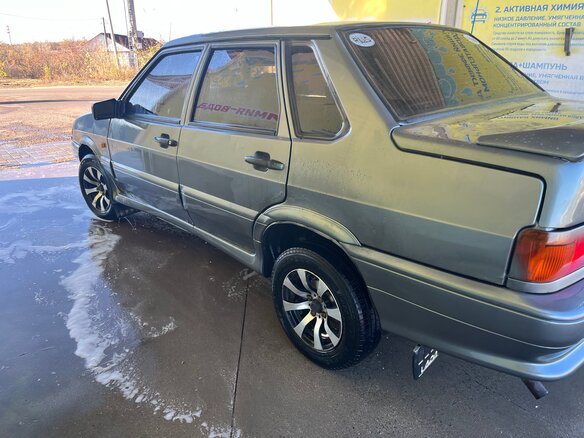2007 Lada (ВАЗ) 2115, серый, 140000 рублей - вид 5