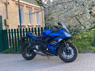 2018 Kawasaki Ninja 650, синий, 650000 рублей, вид 2