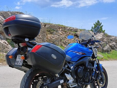 2007 Yamaha FZ6, синий, 490000 рублей, вид 3