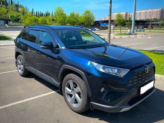 2020 Toyota RAV4 V (XA50), синий, 2860000 рублей, вид 4