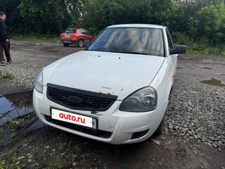 2008 Lada (ВАЗ) Priora I, белый, 220000 рублей, вид 1