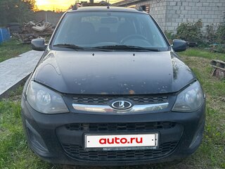 2014 Lada (ВАЗ) Kalina II, чёрный, 320000 рублей, вид 1