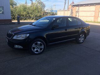 2011 Skoda Octavia II (A5) Рестайлинг, чёрный, 900000 рублей, вид 1