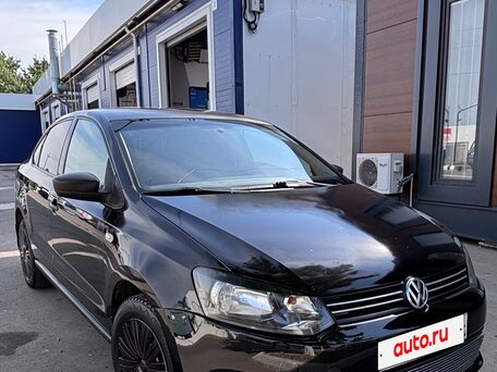 2011 Volkswagen Polo V, чёрный, 530000 рублей, вид 5