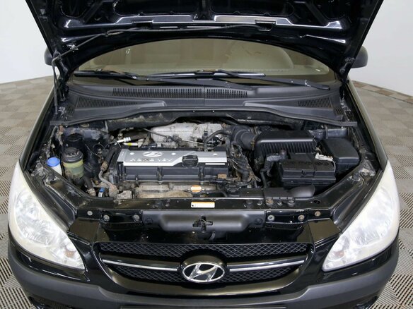 2006 Hyundai Getz I Рестайлинг, чёрный - вид 10