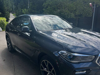 2021 BMW X6 40d III (G06), серый, 7250000 рублей, вид 2