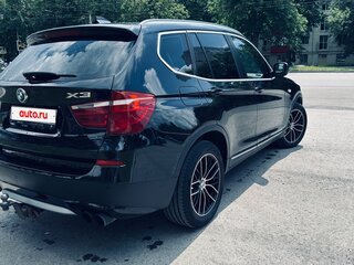 2012 BMW X3 28i xDrive II (F25), чёрный, 1630000 рублей, вид 4