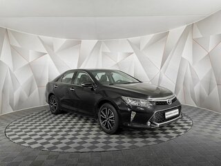 2017 Toyota Camry VII (XV50) Рестайлинг 2, чёрный, 2295000 рублей, вид 3
