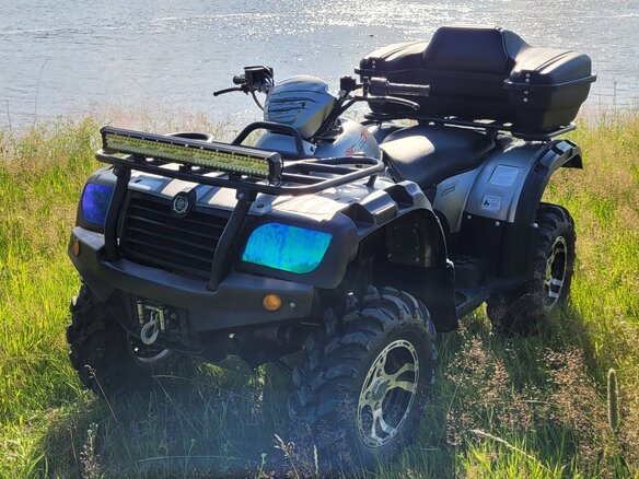 2013 CFMoto CF500-2А, серебристый - вид 17