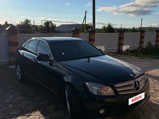 2007 Mercedes-Benz C-Класс 280 III (W204), чёрный, 1050000 рублей, вид 4