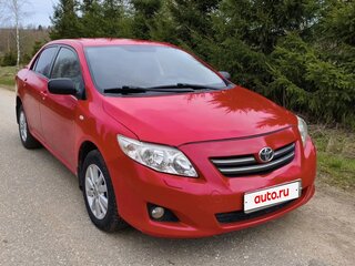 2006 Toyota Corolla AMT X (E140, E150), красный, 520000 рублей, вид 3
