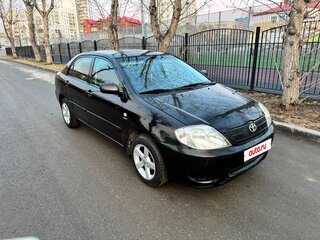 2003 Toyota Corolla IX (E120, E130), чёрный, 539000 рублей, вид 4