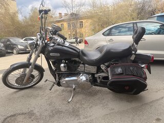2006 Harley-Davidson Dyna Wide Glide, чёрный, 550000 рублей, вид 4